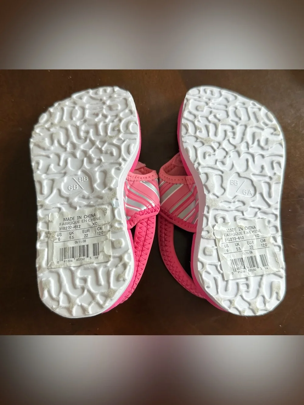 Nike Pink Sandals, Toddler Size 6